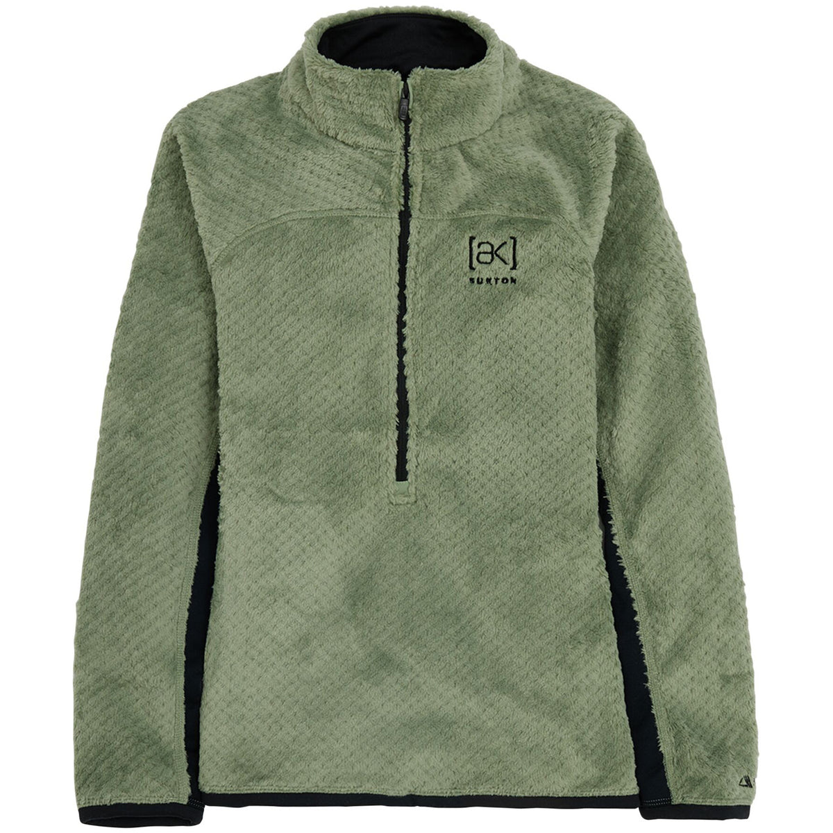 Burton AK Baker Hi-Loft Quarter-Zip Fleece - Women's Hedge Green