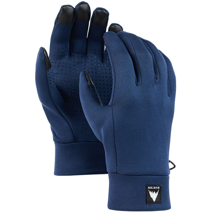 Burton Power Stretch Glove Liners Dress Blue