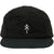 Parks Project Trail Crew 5-Panel Fleece Hat Black