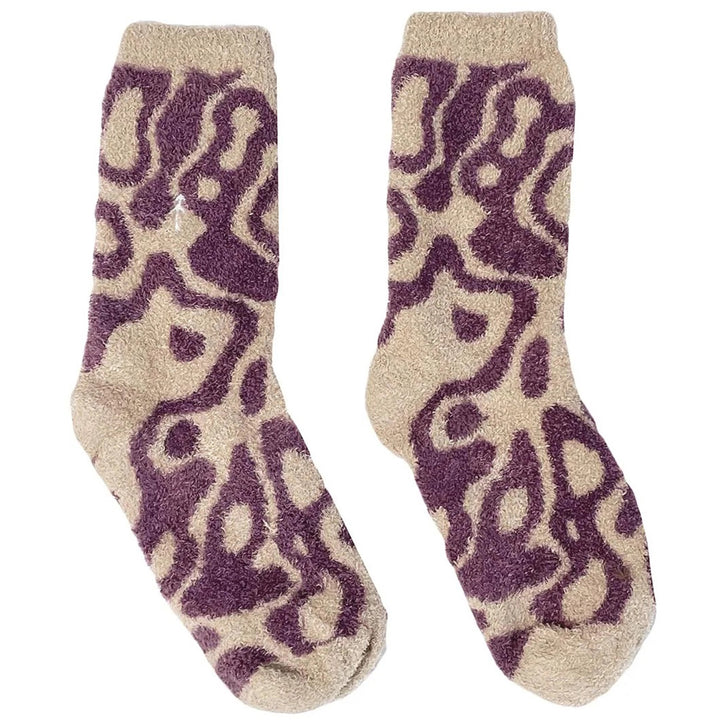 Parks Project Geysers Cozy Socks Purple
