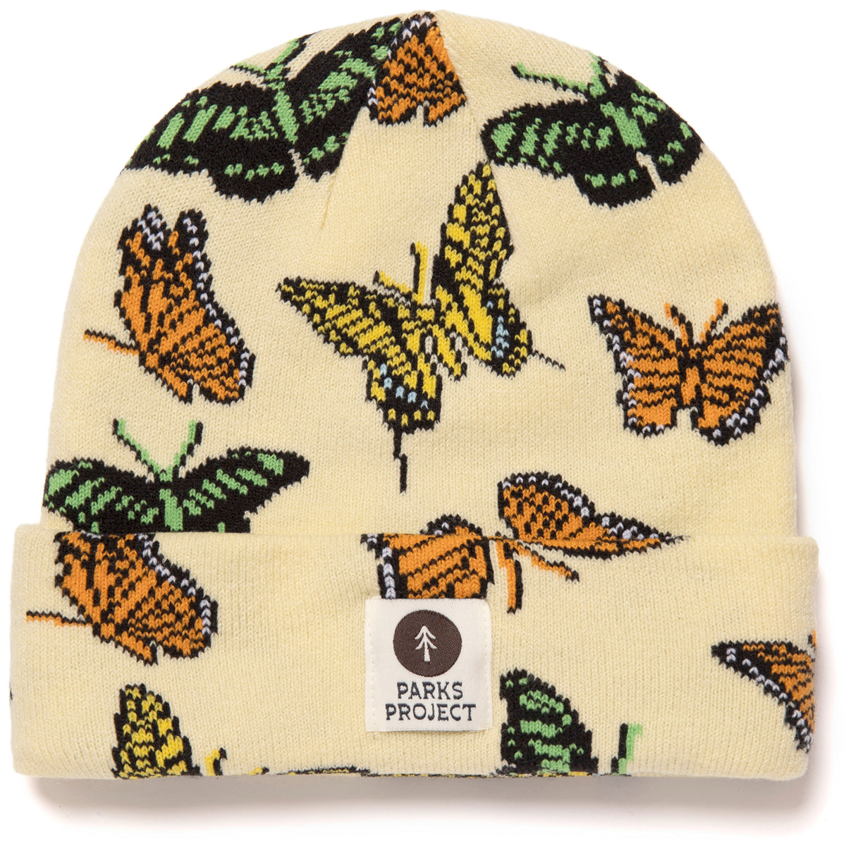 Parks Project Butterflies Intarsia Beanie Multi
