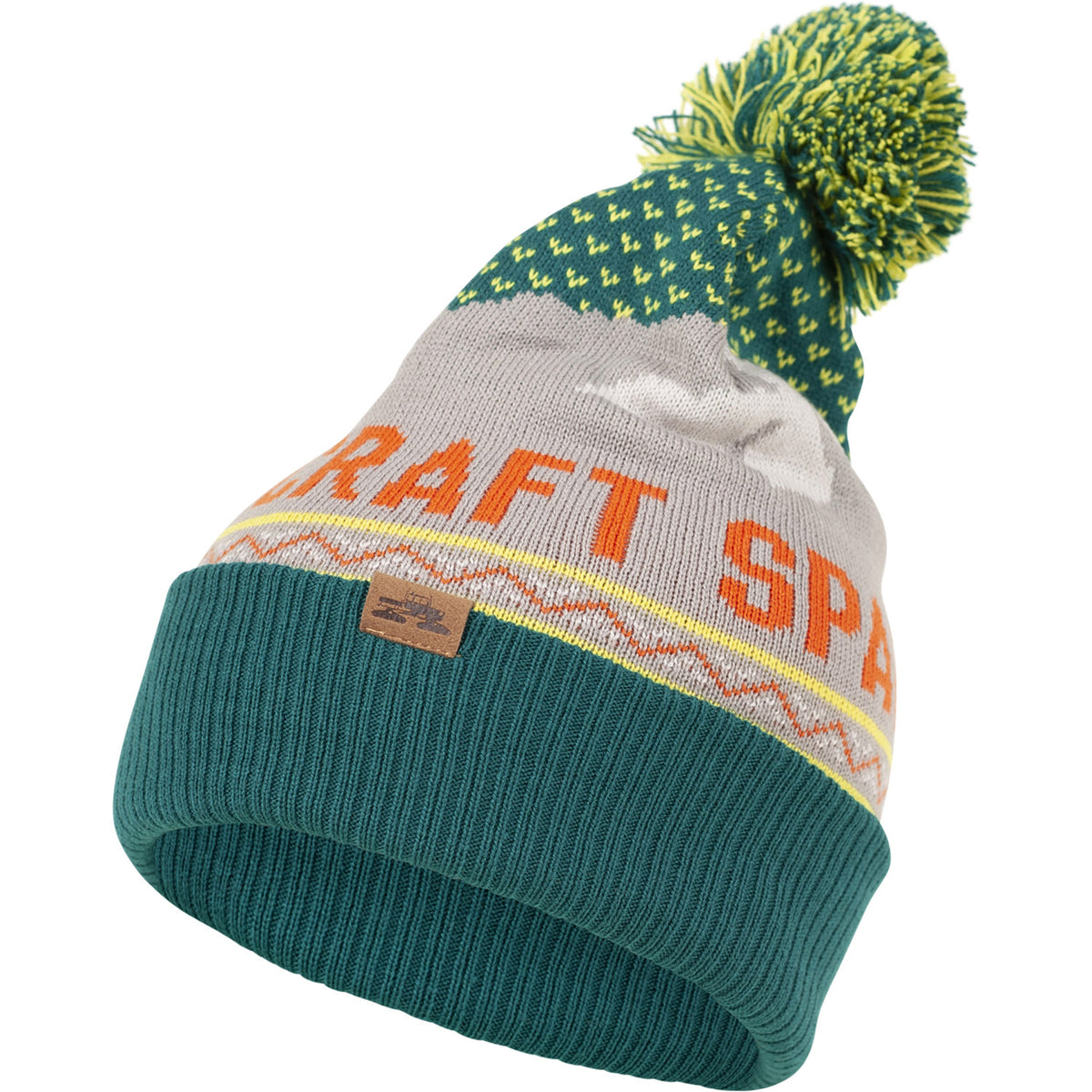 Spacecraft Mountain Pom Beanie River