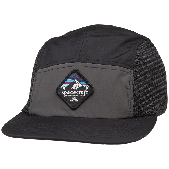 Spacecraft Rainier 5-Panel Hat Black