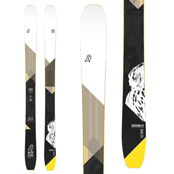 WNDR Alpine Intention 108 Reverse Camber Skis 2023