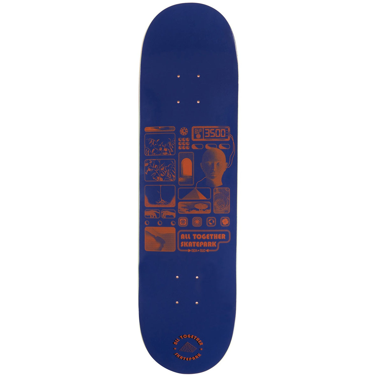 ATS Quantum Choice Paralysis by Philip Patterson 7.75 Skateboard Deck
