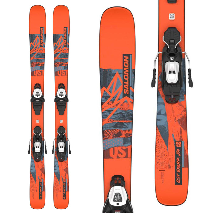 Salomon QST Spark Jr M Skis + L6 GW Bindings - Kids' 2024