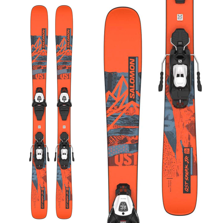 Salomon QST Spark Jr M Skis + L6 GW Bindings - Kids' 2024