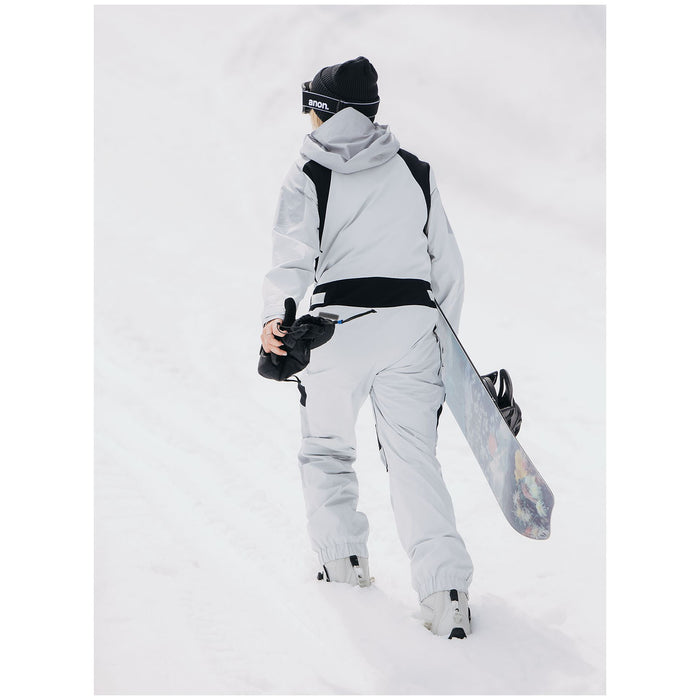 Burton GORE-TEX 2L Carbonate One-Piece - Women's Gray Cloud/Silver Sconce