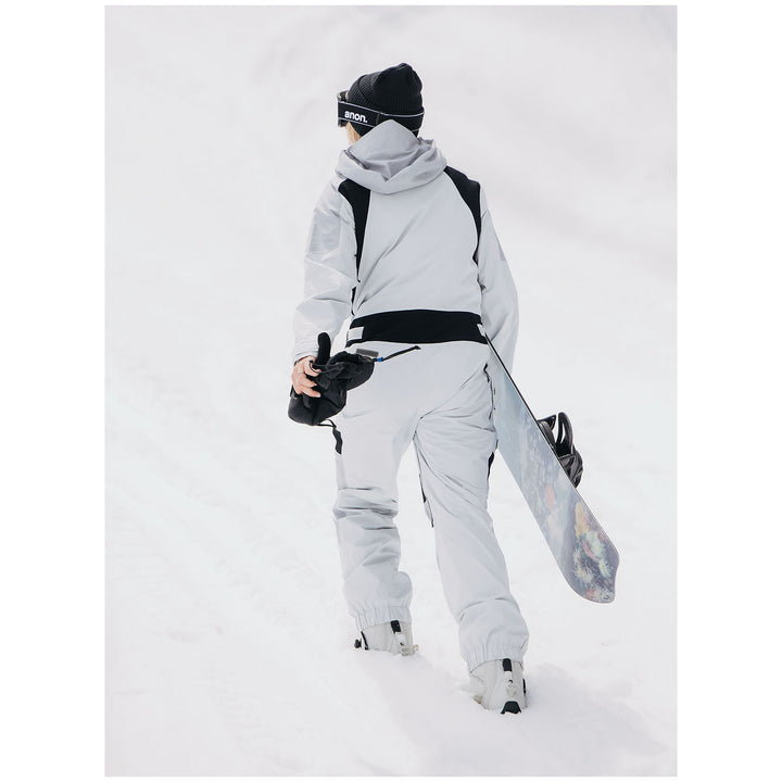 Burton GORE-TEX 2L Carbonate One-Piece - Women's Gray Cloud/Silver Sconce