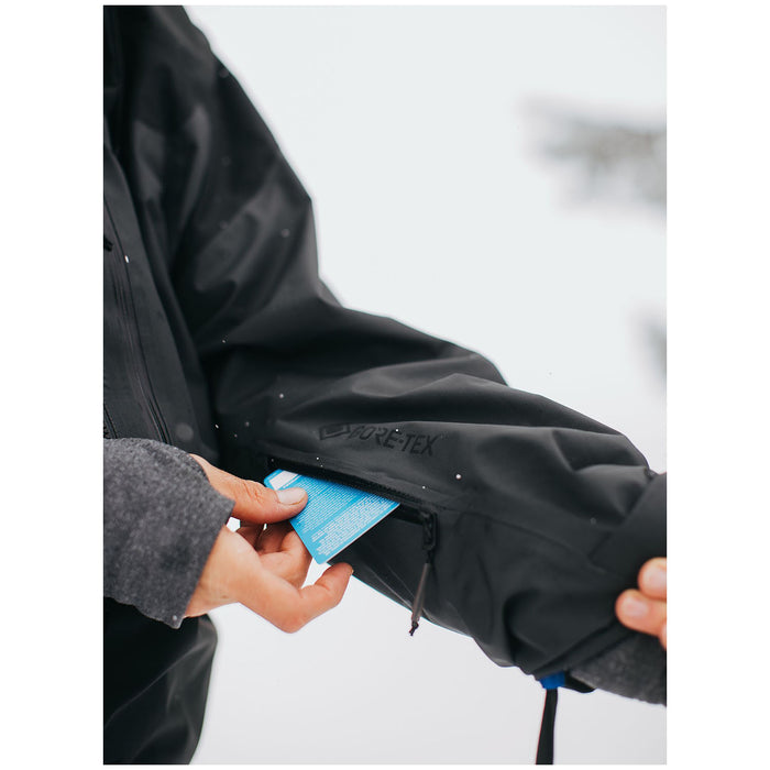 Burton GORE-TEX 2L Carbonate Anorak Jacket - Men's Magnet/Summit Gray