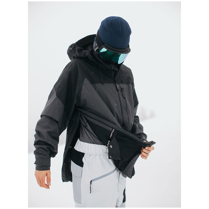 Burton GORE-TEX 2L Carbonate Anorak Jacket - Men's Magnet/Summit Gray