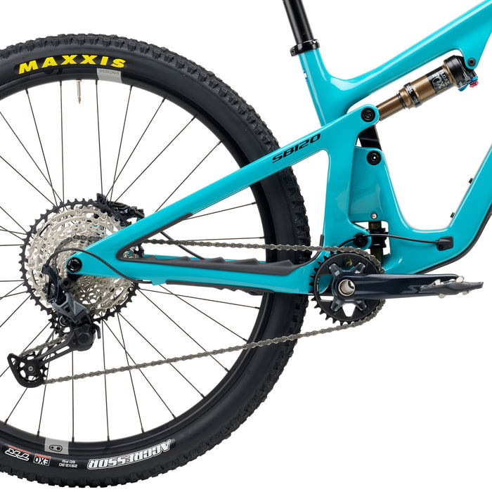 Yeti Cycles SB120 C1 Factory Complete Mountain Bike 2023 Turquoise