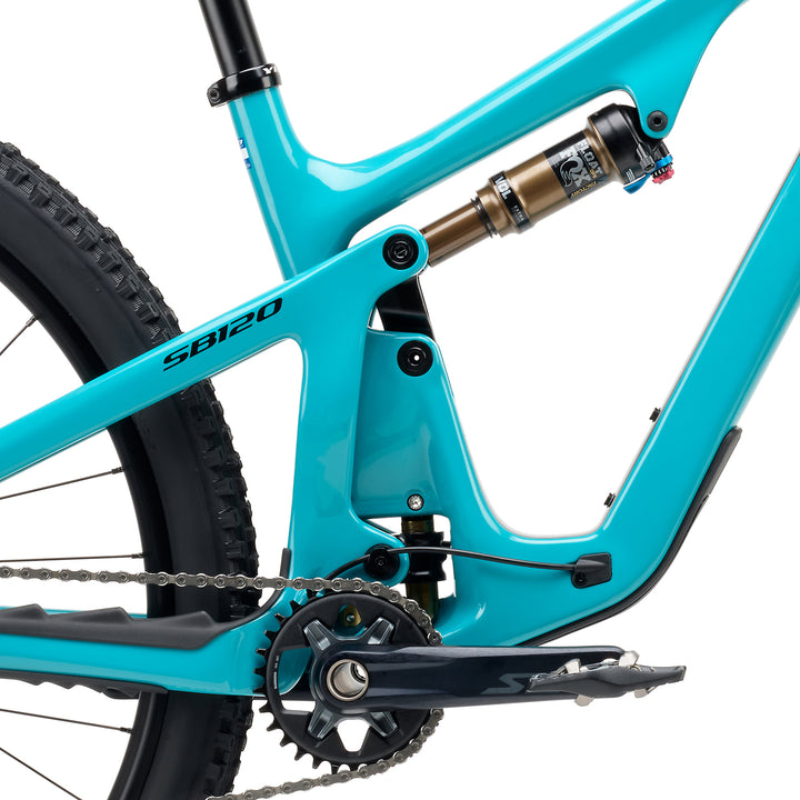 Yeti Cycles SB120 C1 Factory Complete Mountain Bike 2023 Turquoise