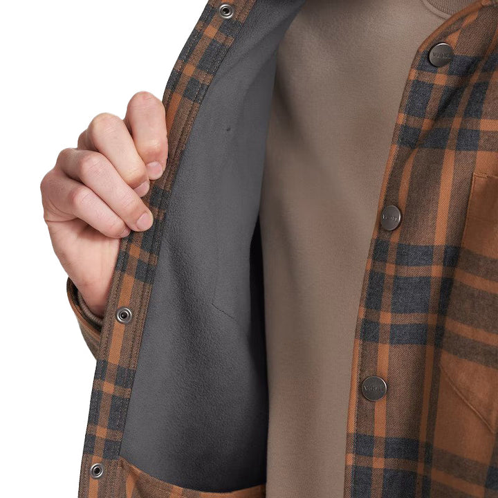 Vuori Range Shirt Jacket - Men's Camel