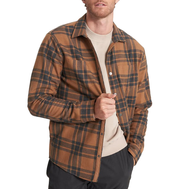 Vuori Range Shirt Jacket - Men's Camel