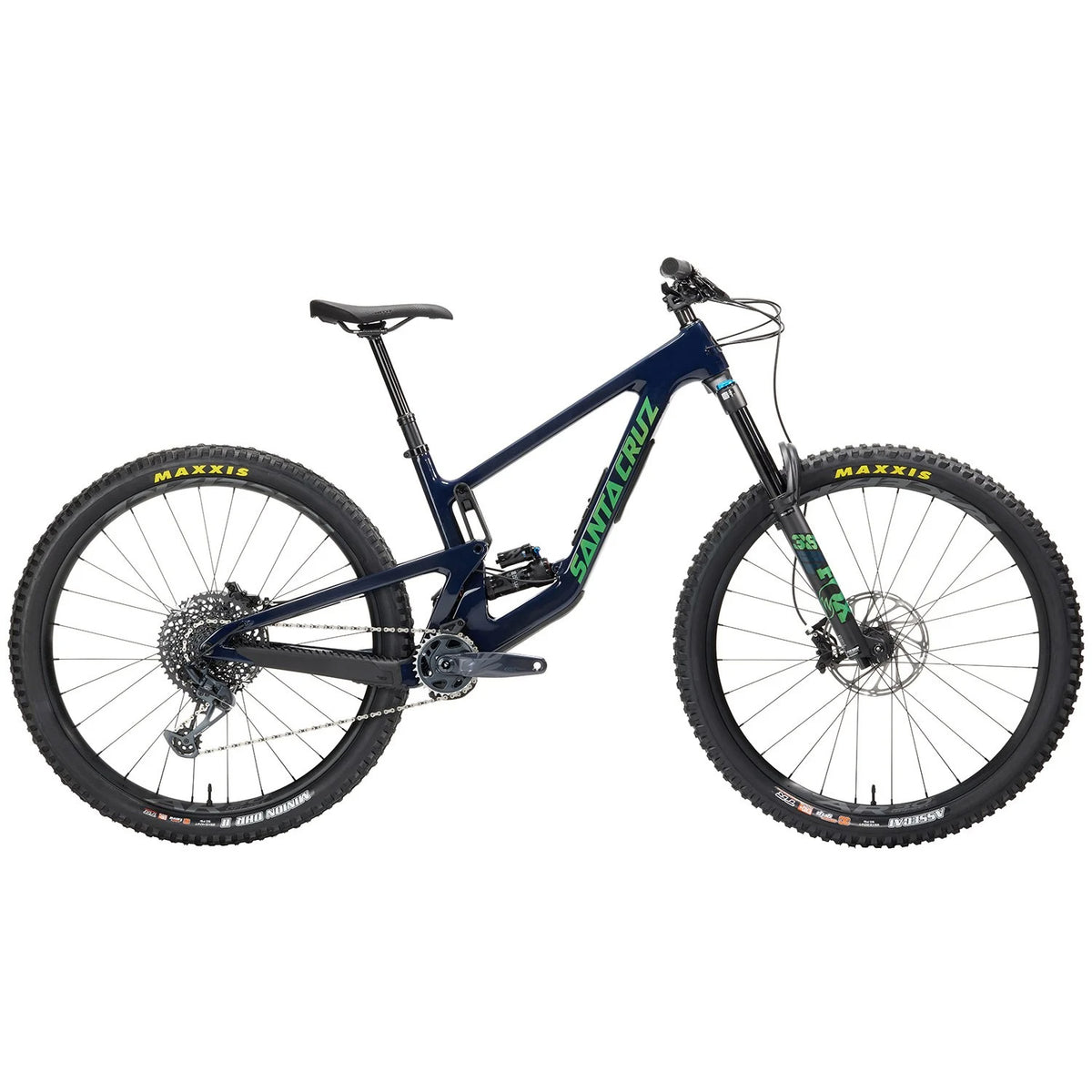 Santa Cruz Megatower 2 C S Complete Mountain Bike 2023 Translucent Blue
