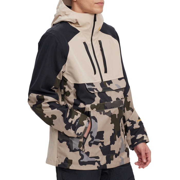 Volcom Brighton Pullover Jacket - Men's Drill Khaki