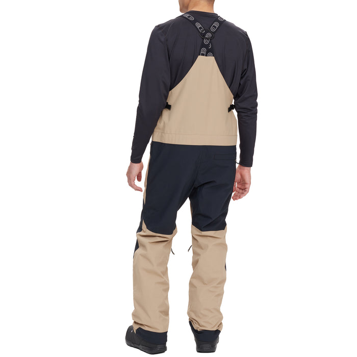 Airblaster Beast Bibs - Men's Chinchilla