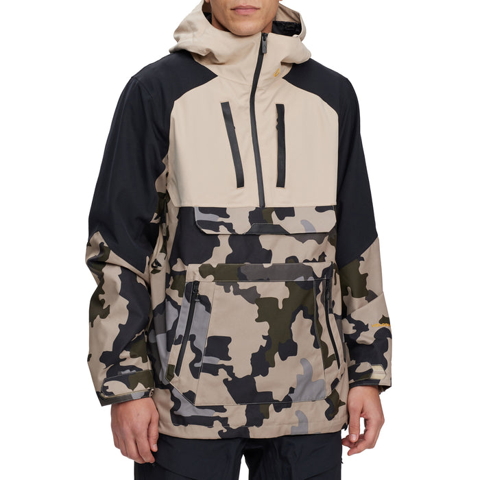 Volcom Brighton Pullover Jacket - Men's Drill Khaki