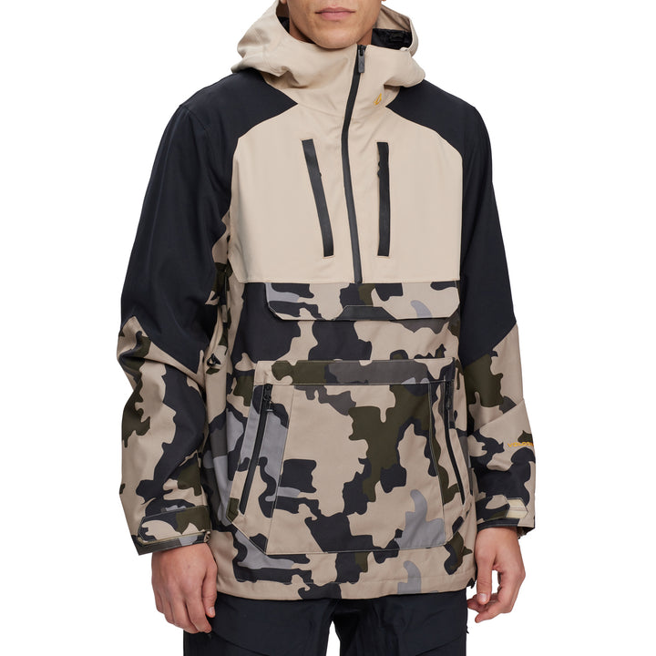 Volcom Brighton Pullover Jacket - Men's Drill Khaki
