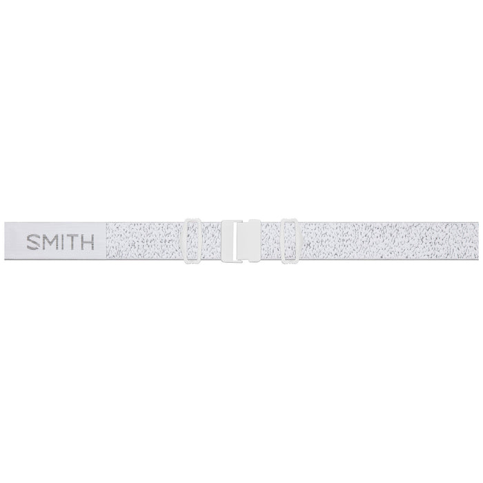Smith I/O MAG S Goggles - Women's White Chunky Knit/ChromaPop Everday Rose Gold Mirror+ChromaPop Storm Rose Flash
