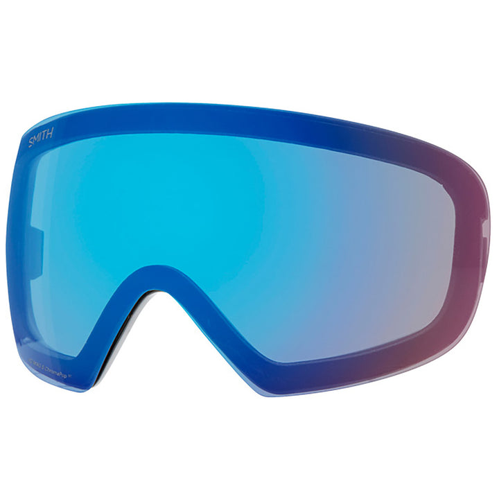 Smith I/O MAG S Goggles - Women's White Chunky Knit/ChromaPop Everday Rose Gold Mirror+ChromaPop Storm Rose Flash