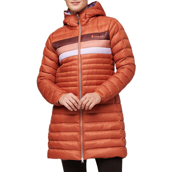 Cotopaxi Fuego Down Parka - Women's Spice Stripes