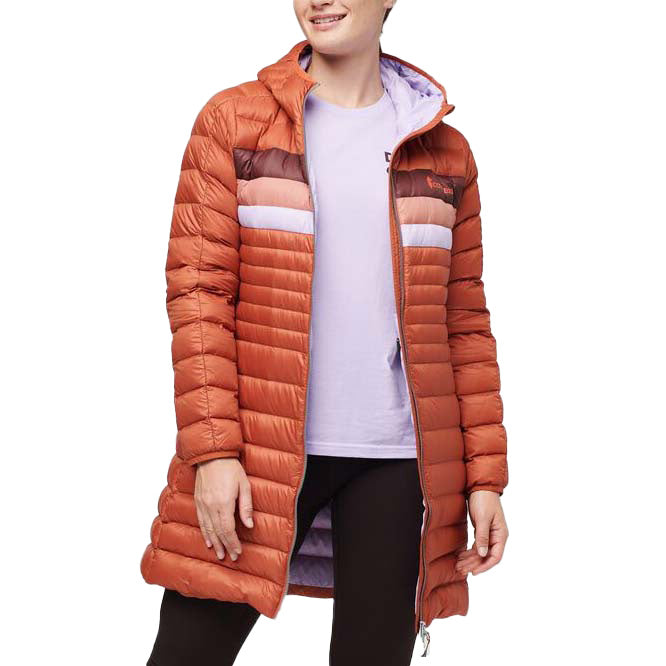 Cotopaxi Fuego Down Parka - Women's Spice Stripes