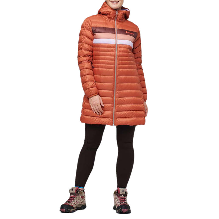 Cotopaxi Fuego Down Parka - Women's Spice Stripes
