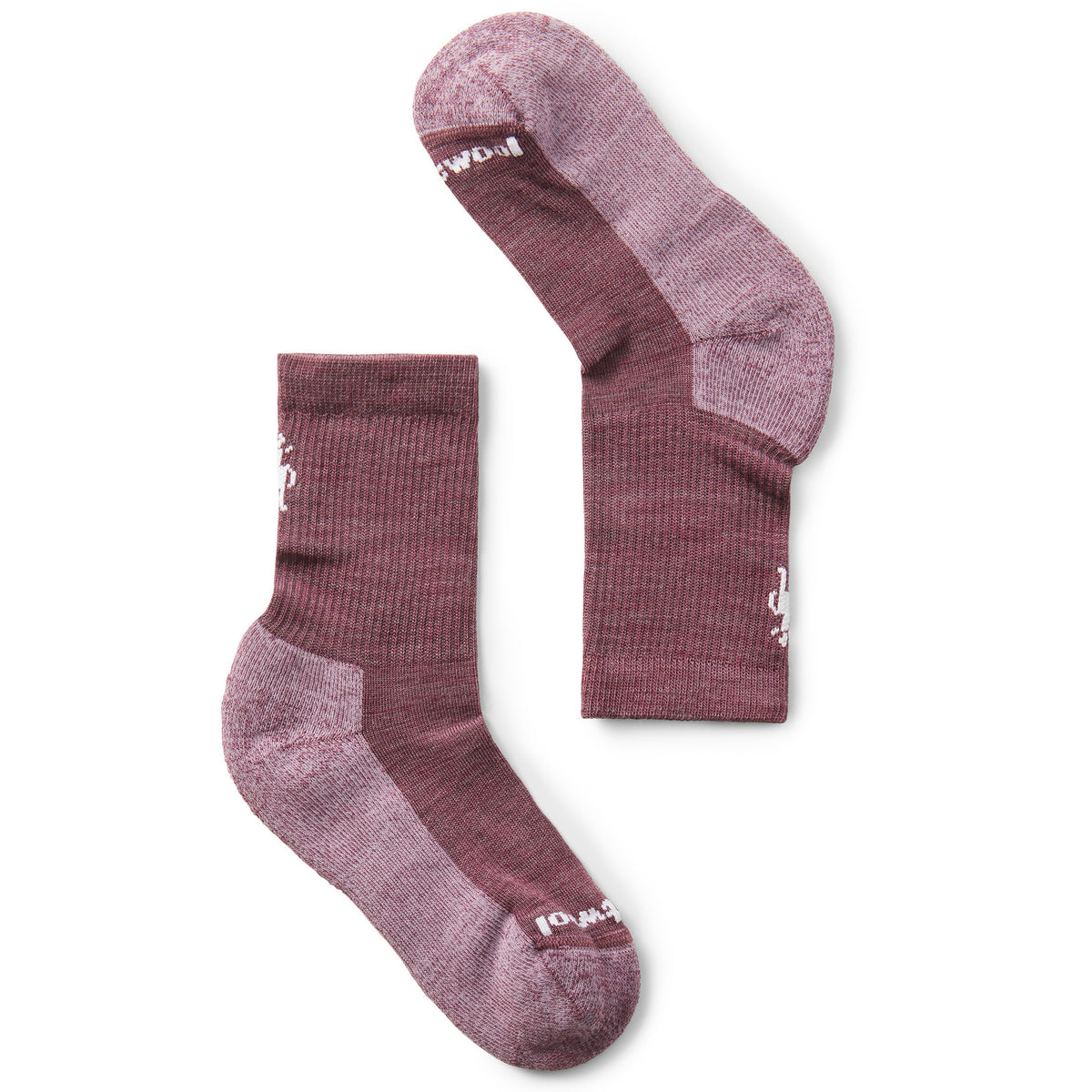 Smartwool Hike Light Cushion Crew Socks - Kids' Argyle Purple