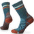 Smartwool Hike Light Cushion Tube Stripe Crew Socks - Women's Twilight Blue