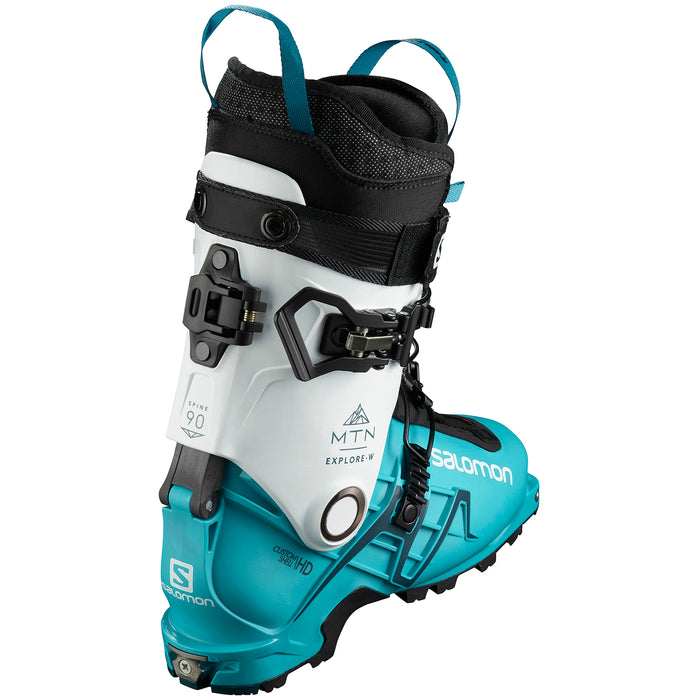 Salomon MTN Explore W Alpine Touring Ski Boots - Women's 2022 White/Scuba Blue/Maroccan Blue