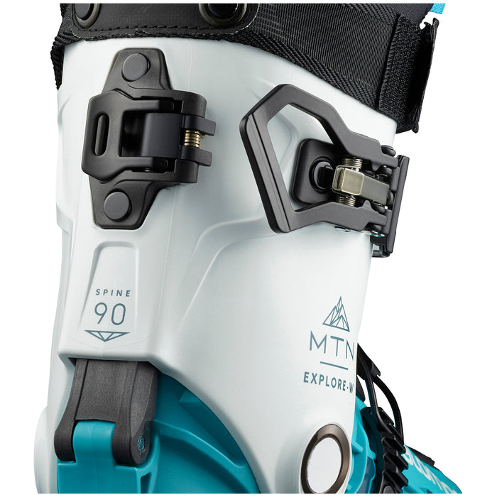 Salomon MTN Explore W Alpine Touring Ski Boots - Women's 2022 White/Scuba Blue/Maroccan Blue