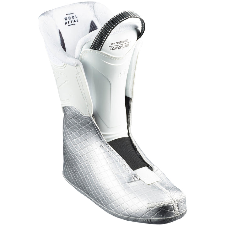 Salomon QST Access 70 W Ski Boots - Women's 2023 Petrol Blue/White/Shooting Sea