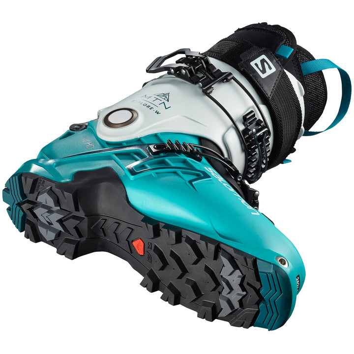 Salomon MTN Explore W Alpine Touring Ski Boots - Women's 2022 White/Scuba Blue/Maroccan Blue
