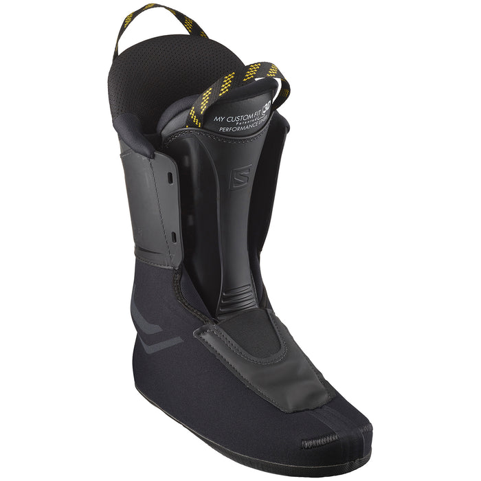 Salomon Shift Pro 100 Alpine Touring Ski Boots 2024 Oil Green/Black/Solar Power