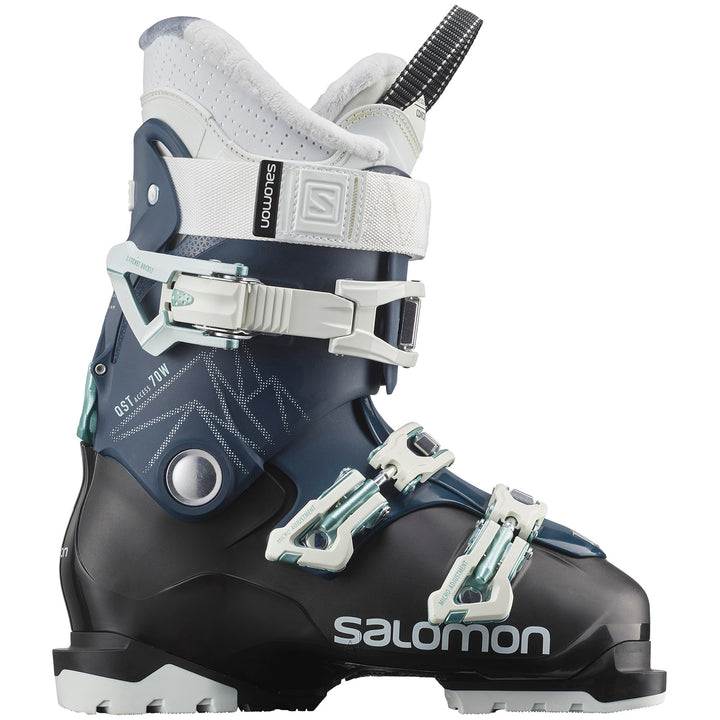 Salomon QST Access 70 W Ski Boots - Women's 2023 Petrol Blue/White/Shooting Sea