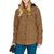 Volcom Hooded Flannel Jacket - Women's Caramel
