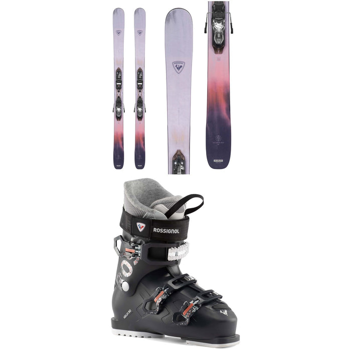 Rossignol Rallybird 90 Pro Skis + Xpress 10W GW Bindings + Kelia 50 Ski Boots - Women's