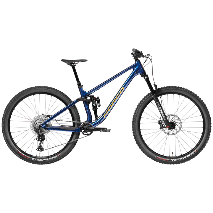 Norco Fluid FS 2 Complete Mountain Bike 2023 Blue/Copper