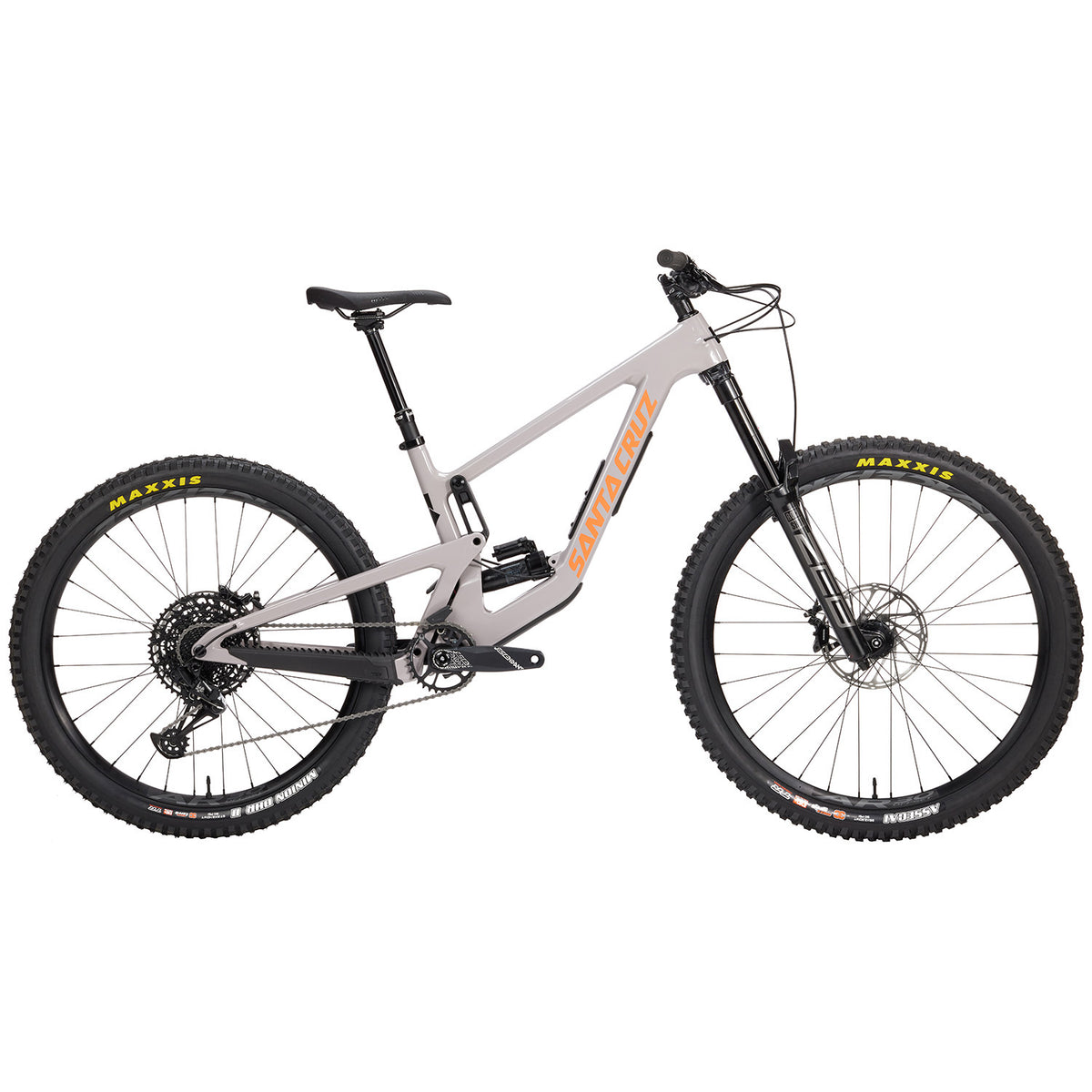 Santa Cruz Bicycles Nomad C R Complete Mountain Bike 2023 Gloss Gypsum