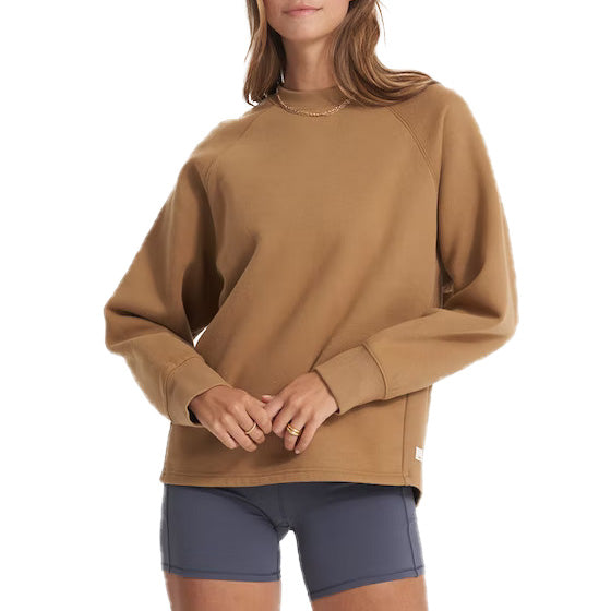 Vuori Restore Oversize Crew Sweatshirt - Women's Wheat