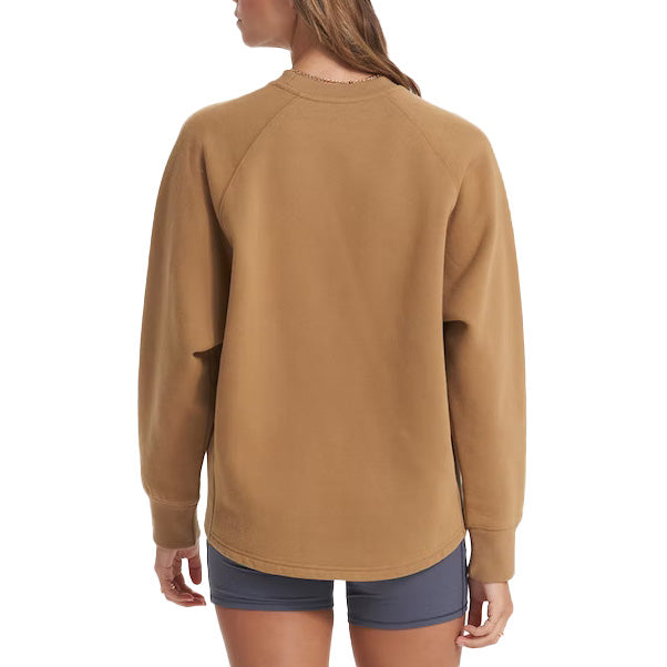 Vuori Restore Oversize Crew Sweatshirt - Women's Wheat