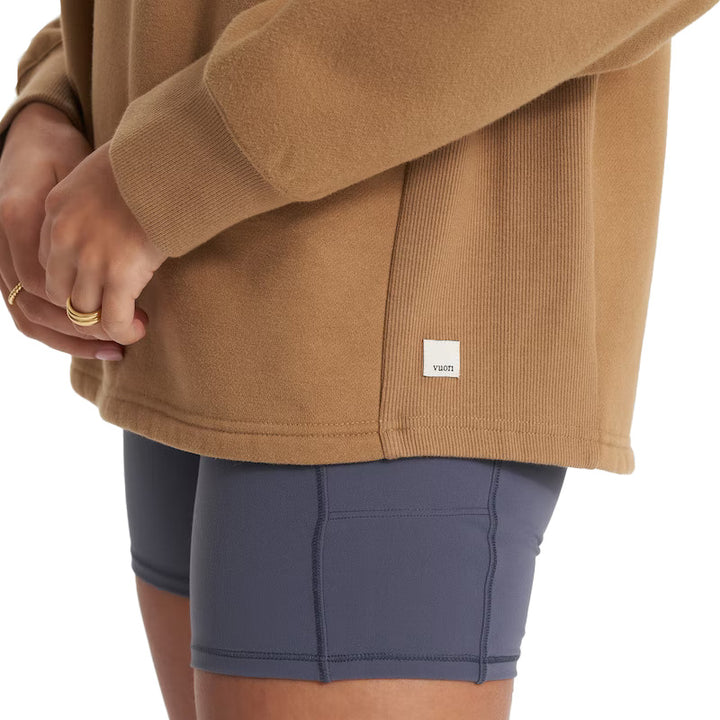 Vuori Restore Oversize Crew Sweatshirt - Women's Wheat