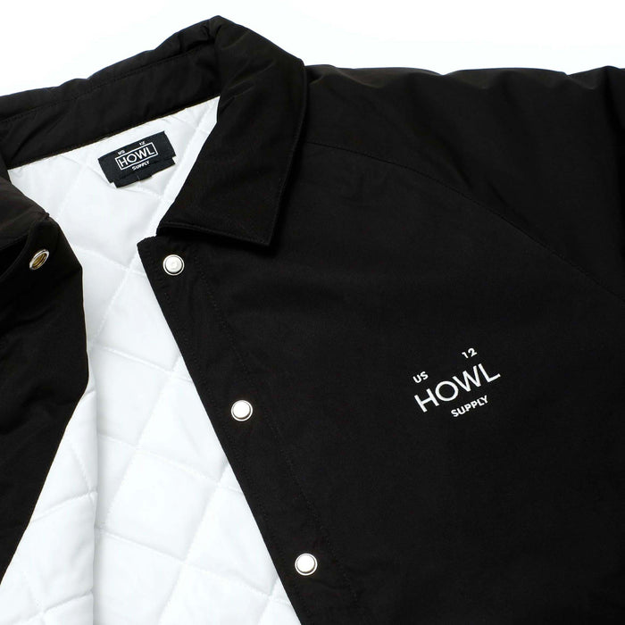 Howl Premium Coaches Jacket - Men's Black