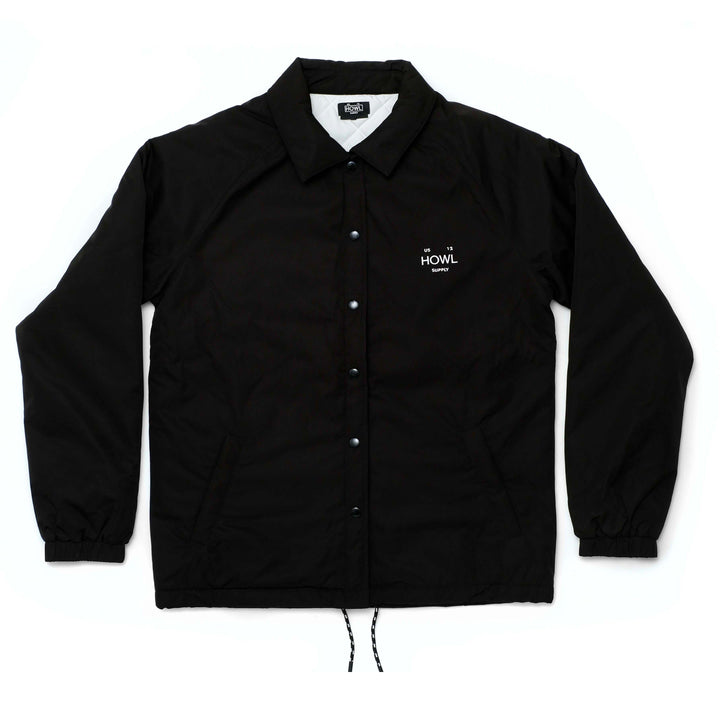 Howl Premium Coaches Jacket - Men's Black