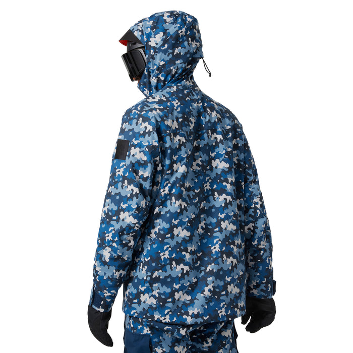 Helly Hansen ULLR D Insulated Anorak - Men's Ocean Camo