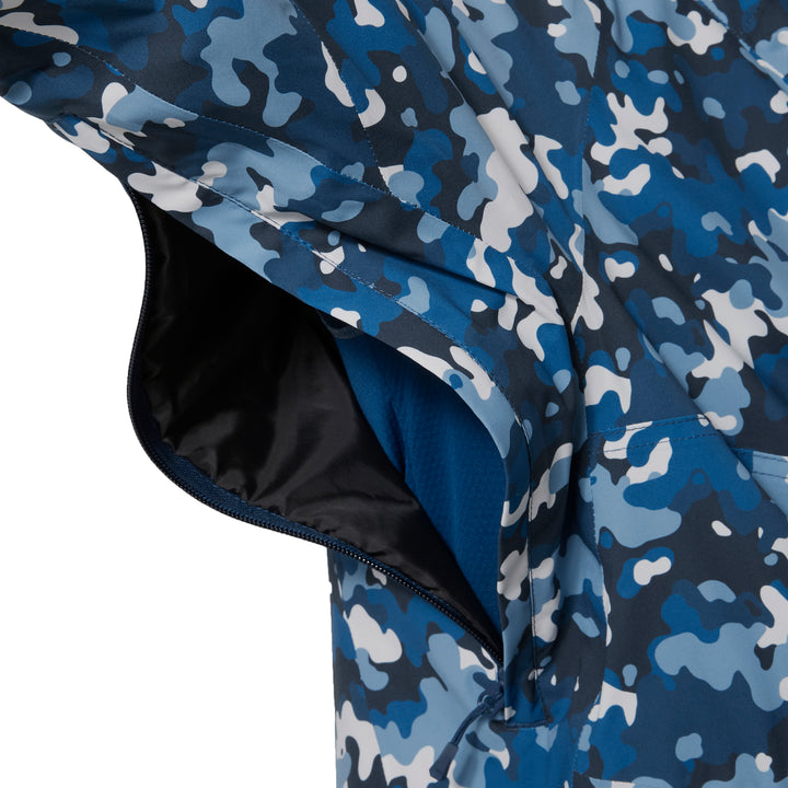 Helly Hansen ULLR D Insulated Anorak - Men's Ocean Camo