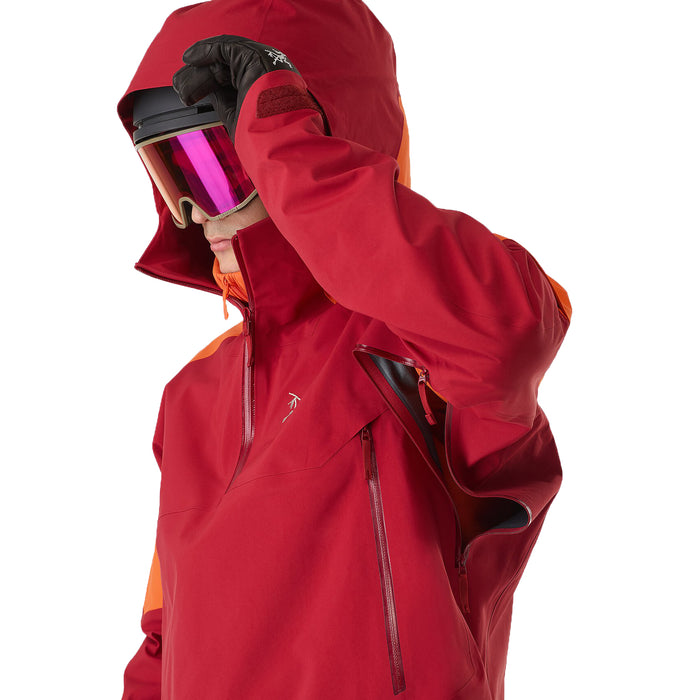 Arc'teryx Sabre Anorak - Men's Phenom/Bordeaux