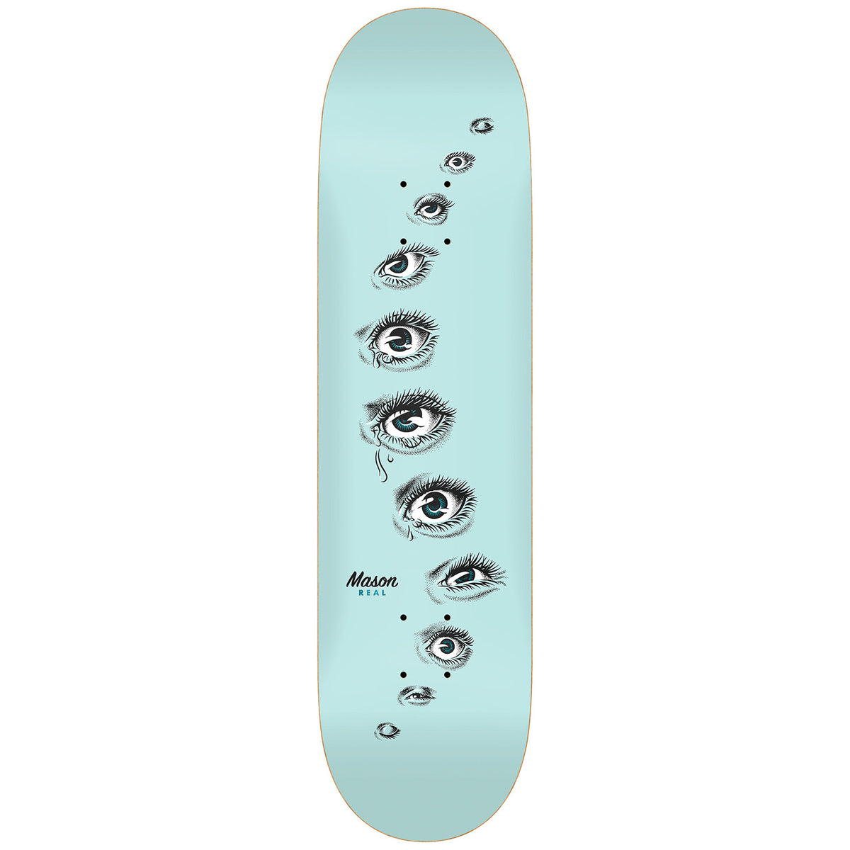 Real Mason Eyes 8.28 Skateboard Deck